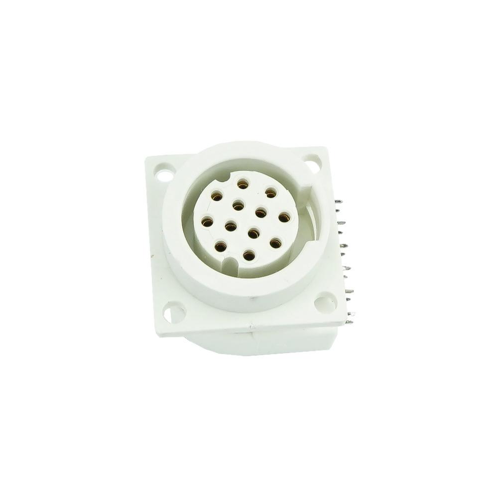 Connector 12 Pin NICOLAY Right Angle (RA) Grey-White Connector 12 Pin NICOLAY Right Angle (RA) Grey-White